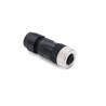 Connecteur femelle M12, 4 pol., codage A IP67, 8A, non-blindé